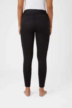 Horze Active Women's Winter Silicone Full Seat Tights -Equestrian Supplies 36610 BL 4
