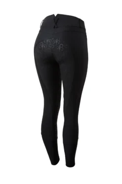 Horze Angelina Women's Lightweight Stretch Silicone Full Seat Breeches