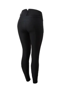 Horze Angelina Women's Lightweight Stretch Leather Knee Patch Breeches