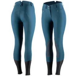 Horze Angelina Women's Lightweight Stretch Leather Knee Patch Breeches 27 Horze Angelina Women's Lightweight Stretch Leather Knee Patch Breeches -Equestrian Supplies 36618 RPB 1