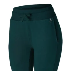 Horze Sara Women's Organic Cotton Silicone Full Seat Tights -Equestrian Supplies 36670 PDGR 4