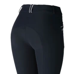 B Vertigo Patricia High Waist Breeches For Women With Silicone Knee Patch -Equestrian Supplies 36671 VDB WH 4