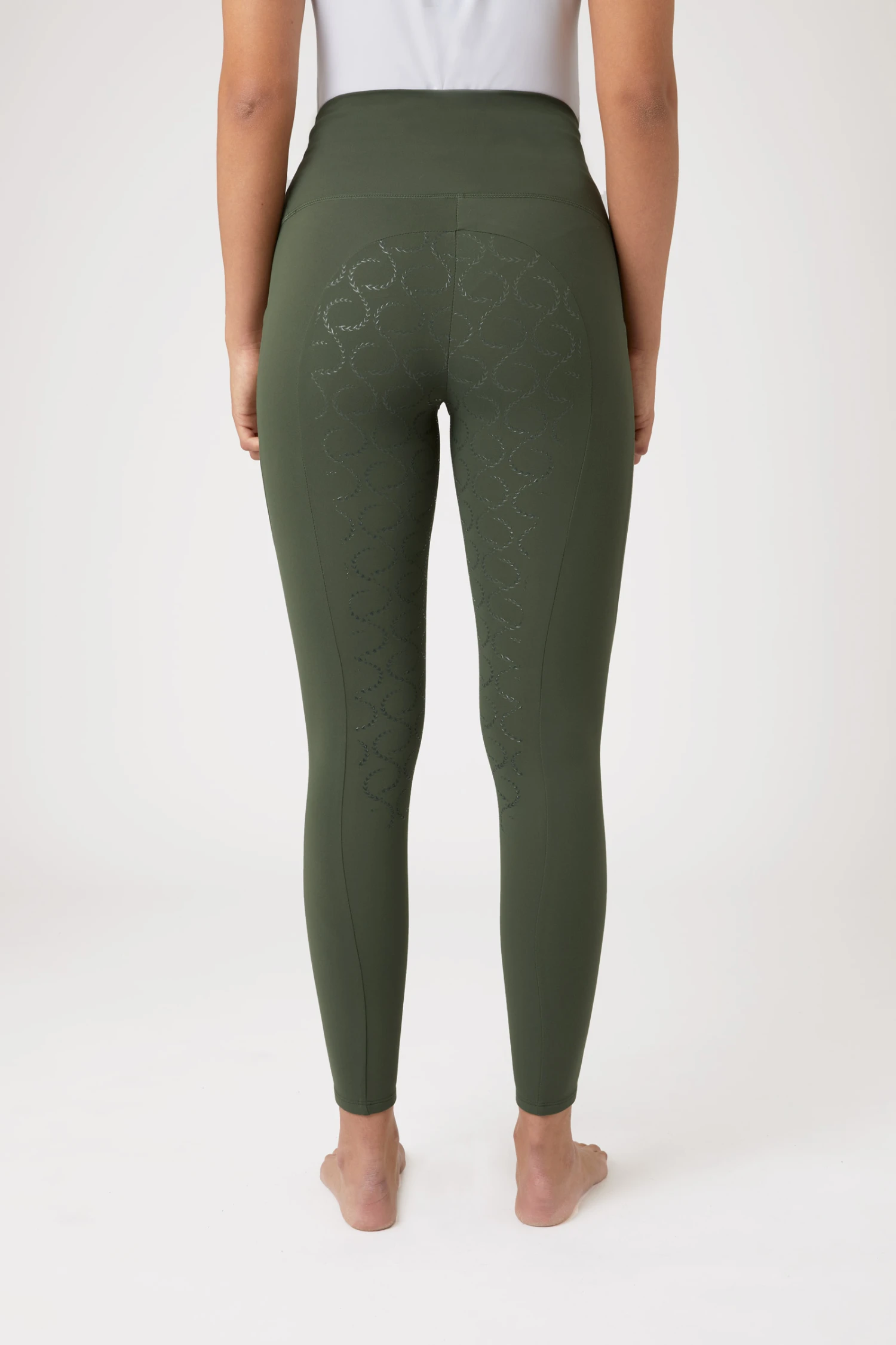 Horze Gillian Women's Full Seat Compression Tights 4 Horze Gillian Women's Full Seat Compression Tights - Image 4