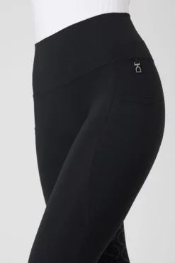 Horze Gillian Women's Full Seat Compression Tights 30 Horze Gillian Women's Full Seat Compression Tights -Equestrian Supplies 36673 BL 5