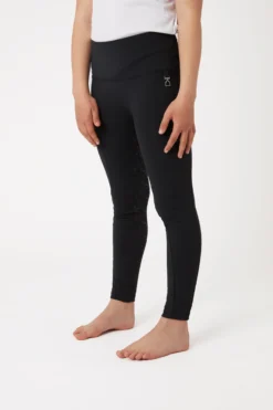 Horze Gillian Kids Full Seat Compression Tights -Equestrian Supplies 36675 BL 4