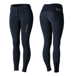 B Vertigo Meghan Silicone Knee Patch Breeches For Women