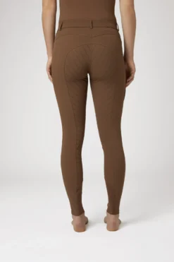 Horze Anna Women's Silicone Full Seat Breeches With Phone Pocket -Equestrian Supplies 36682 BDBR 4