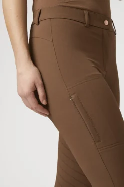 Horze Anna Women's Silicone Full Seat Breeches With Phone Pocket -Equestrian Supplies 36682 bdbr 05