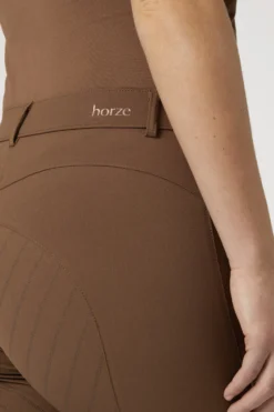Horze Anna Women's Silicone Full Seat Breeches With Phone Pocket -Equestrian Supplies 36682 bdbr 06