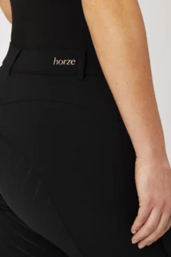 Horze Anna Women's Silicone Full Seat Breeches With Phone Pocket -Equestrian Supplies 36682 bl 06