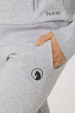 Horze Emmie Kids Organic Cotton Silicone Full Seat Riding Tights -Equestrian Supplies 36685 AG 4