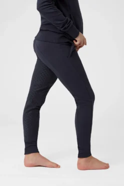 Horze Emmie Kids Organic Cotton Silicone Full Seat Riding Tights -Equestrian Supplies 36685 VDB 2