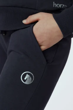 Horze Emmie Kids Organic Cotton Silicone Full Seat Riding Tights -Equestrian Supplies 36685 VDB 4