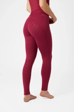 Horze Nadia Women's Silicone Full Seat Riding Tights With 4-Pockets -Equestrian Supplies 36694 ADPI 2