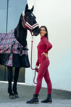 Horze Nadia Women's Silicone Full Seat Riding Tights With 4-Pockets -Equestrian Supplies 36694 ADPI 7