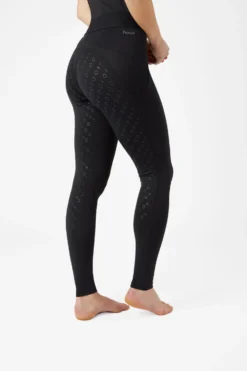 Horze Nadia Women's Silicone Full Seat Riding Tights With 4-Pockets -Equestrian Supplies 36694 BL 4