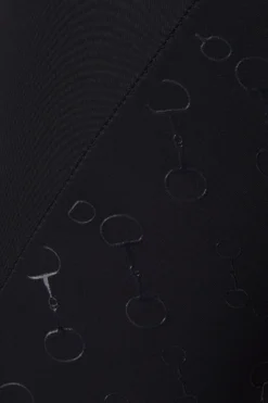 Horze Sagira Women's Silicone Full Seat Riding Tights With Gold Detail -Equestrian Supplies 36701 VDB 7