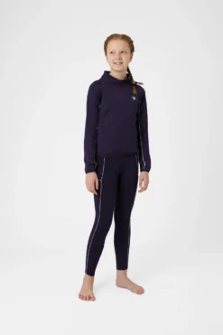 Horze Ella Kids Functional Riding Tights 23 Horze Ella Kids Functional Riding Tights -Equestrian Supplies 36709 PDB 3