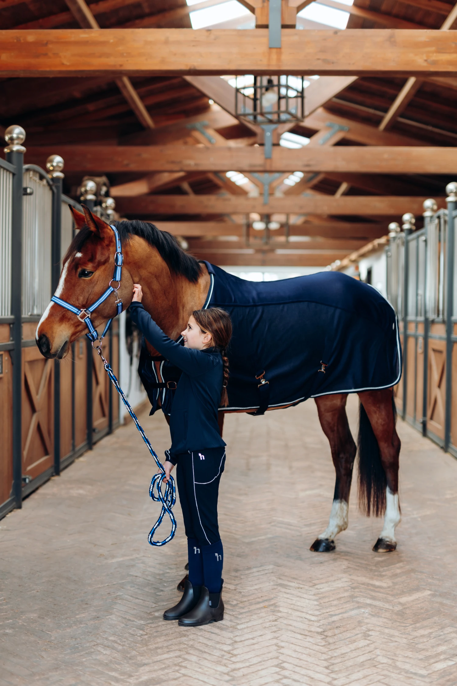 Horze Ella Kids Functional Riding Tights 14 Horze Ella Kids Functional Riding Tights - Image 14