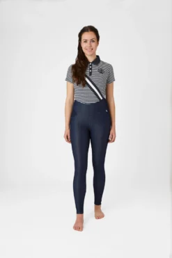 Horze Katia Women's Denim Look Silicone Full Seat Riding Tights -Equestrian Supplies 36711 db 03