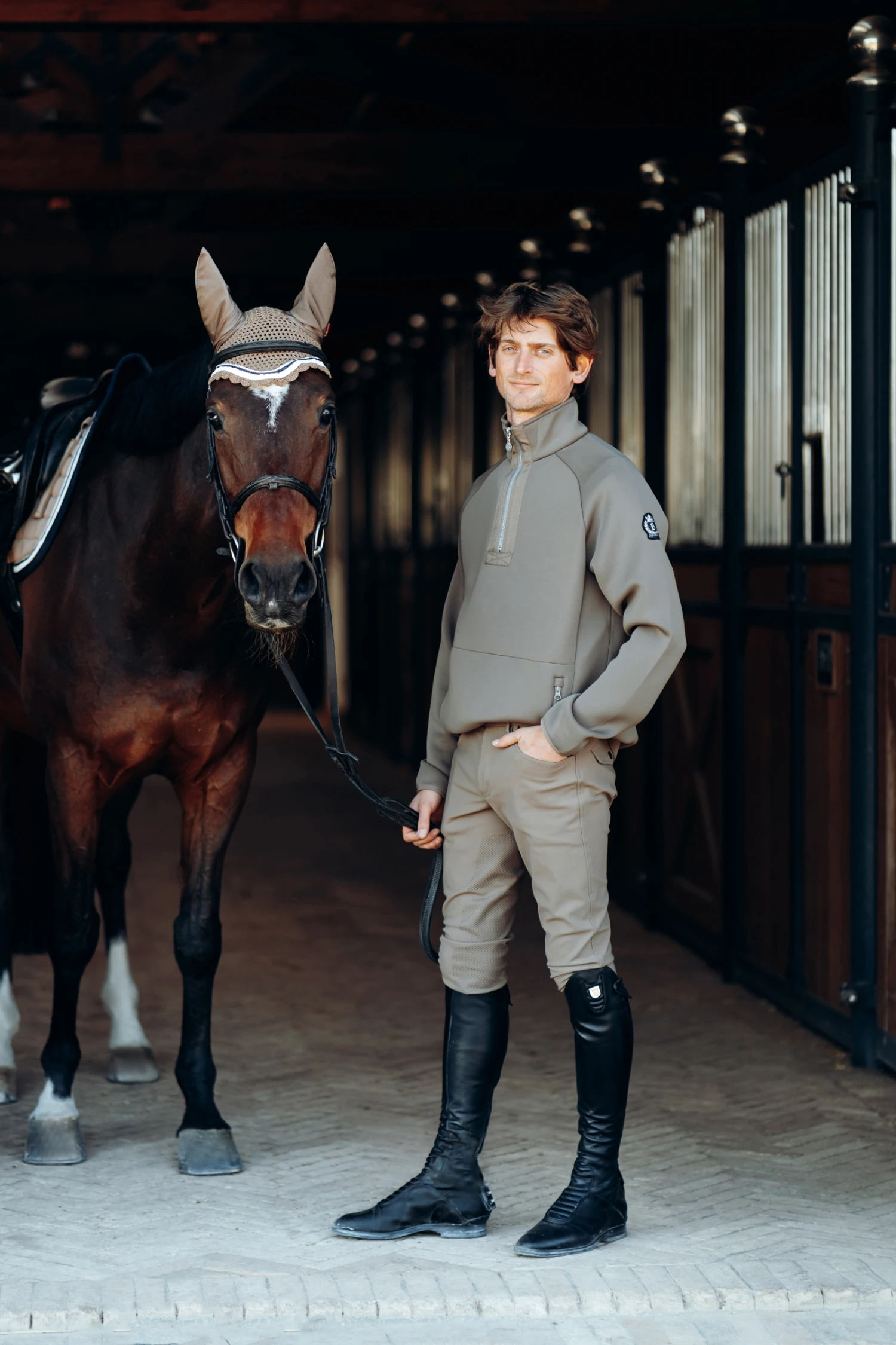 B Vertigo Damien Men's Full Seat Breeches 9 B Vertigo Damien Men's Full Seat Breeches - Image 9