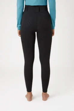 Horze Everly Women's Full Grip Riding Tights -Equestrian Supplies 36728 BL 4