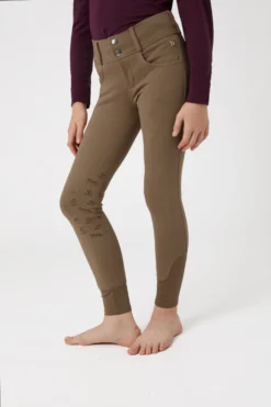 Horze Monster Kids Knee Grip Breeches -Equestrian Supplies 36736 CMBR 4