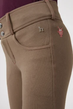 Horze Monster Kids Knee Grip Breeches -Equestrian Supplies 36736 CMBR 5