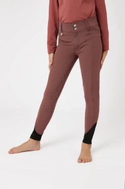 Horze Leighton Teens Silicone Full Grip Breeches With Phone Pocket -Equestrian Supplies 36746 rrbr 04