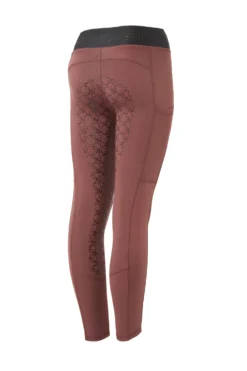 Horze Leighton Teens Silicone Full Grip Riding Tights With Warm Lining -Equestrian Supplies 36750 RRBR 1