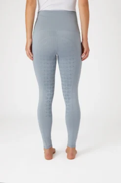 Horze Mette Women's Full Seat Mid Season Riding Tights With High Waist 24 Horze Mette Women's Full Seat Mid Season Riding Tights With High Waist -Equestrian Supplies 36752 TWG 4