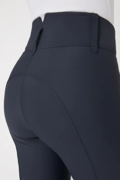 Horze Indira Women's Knee Grip Breeches With High Waist -Equestrian Supplies 36768 IKB 6