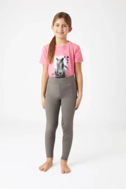 Horze Yana Kids' Knee Grip Tights -Equestrian Supplies 36786 060 03
