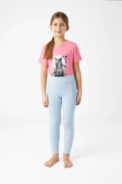 Horze Yana Kids' Knee Grip Tights -Equestrian Supplies 36786 510 03