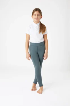 Horze Valeria Kids' Knee Grip Riding Tights 8 Horze Valeria Kids' Knee Grip Riding Tights -Equestrian Supplies 36789 576 03