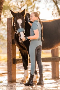 Horze Samara Kids' Rainbow Full Seat Breeches -Equestrian Supplies 36792 576 08