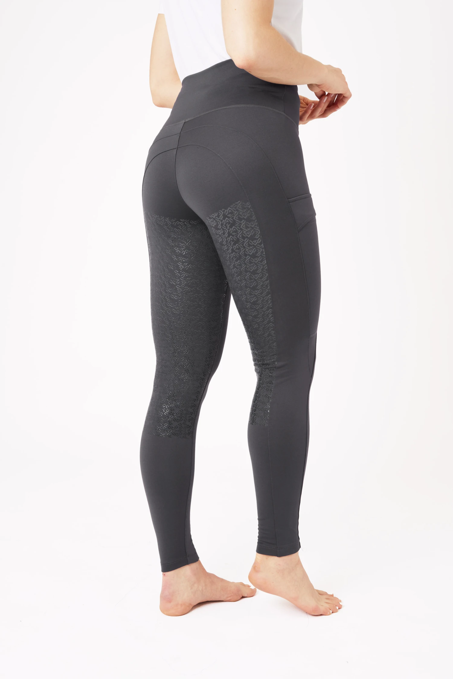 Horze Celia Women's Thermo Riding Tights 2 Horze Celia Women's Thermo Riding Tights - Image 2
