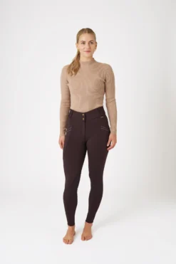 Horze Noelle Women's Knee Grip Breeches -Equestrian Supplies 36806 784 03