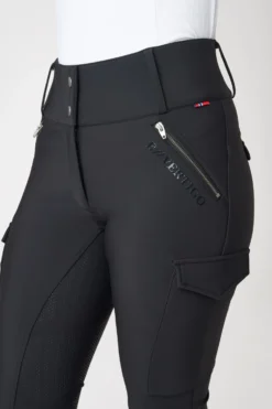 B Vertigo Enya Women's Cargo Thermo Full Grip Breeches -Equestrian Supplies 36808 085 05