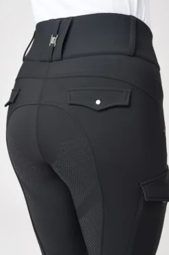 B Vertigo Enya Women's Cargo Thermo Full Grip Breeches -Equestrian Supplies 36808 085 06