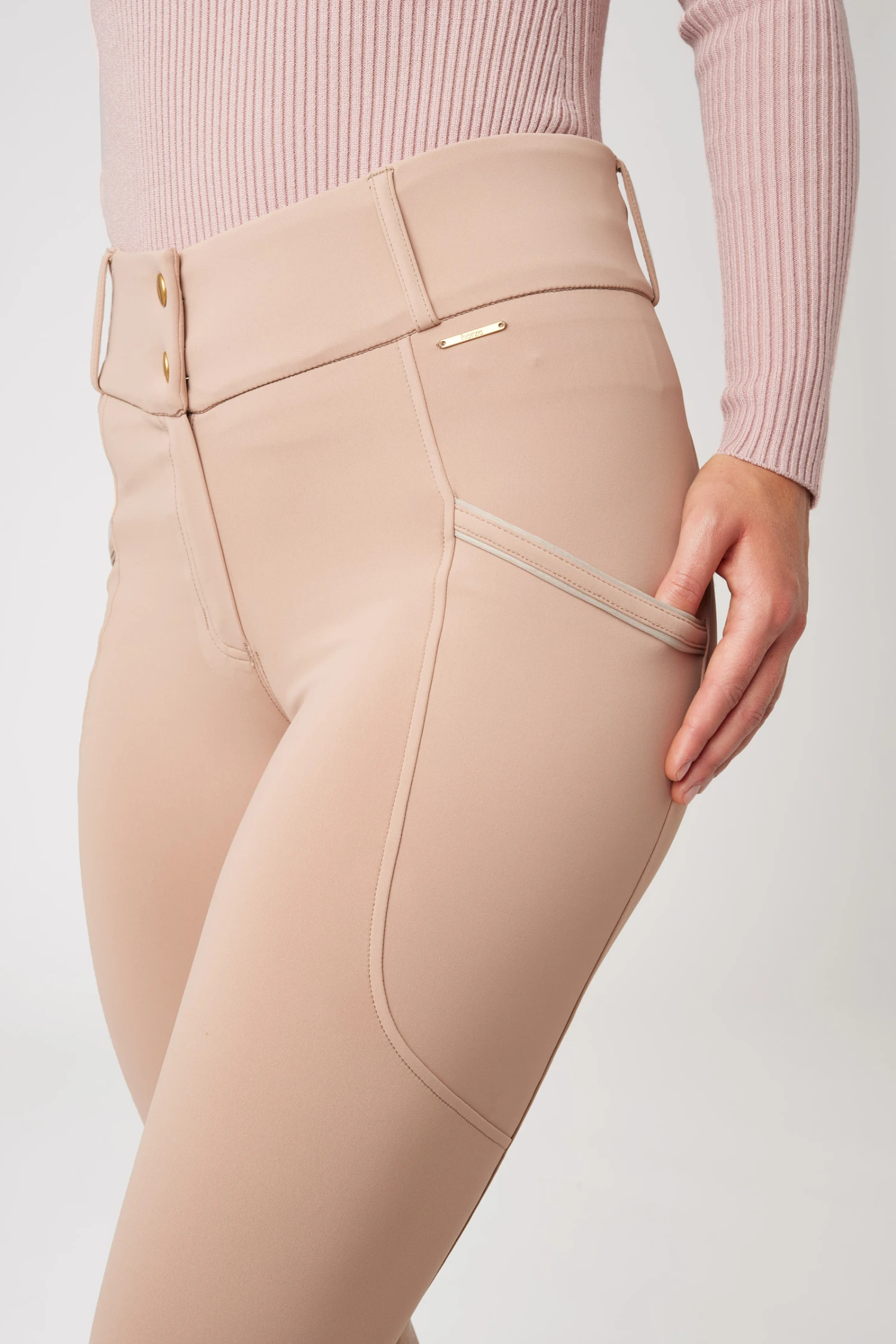 Horze Noelle Women's Full Grip Breeches 3 Horze Noelle Women's Full Grip Breeches - Image 3