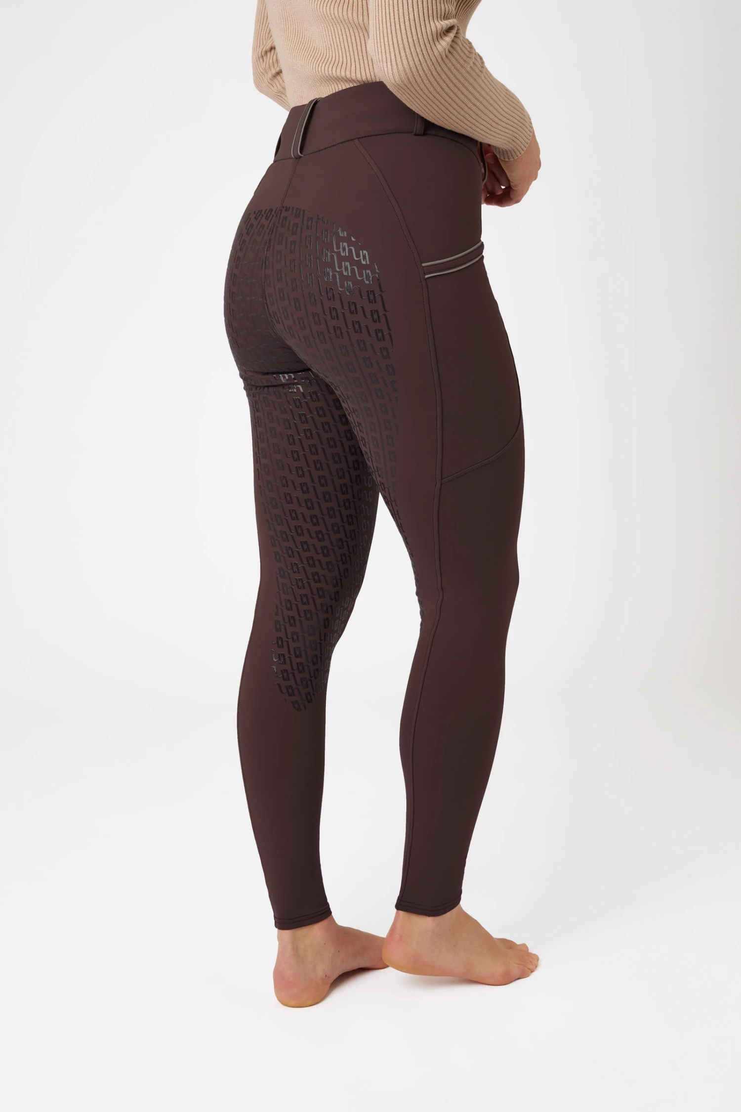 Horze Noelle Women's Full Grip Breeches 9 Horze Noelle Women's Full Grip Breeches - Image 9