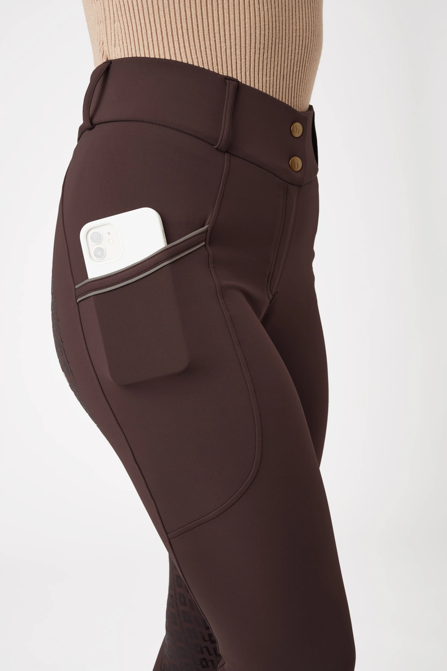 Horze Noelle Women's Full Grip Breeches 12 Horze Noelle Women's Full Grip Breeches - Image 12