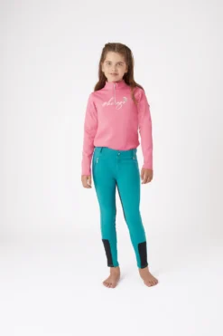 Horze Felina Kids' Cotton Breeches -Equestrian Supplies 36824 556 03