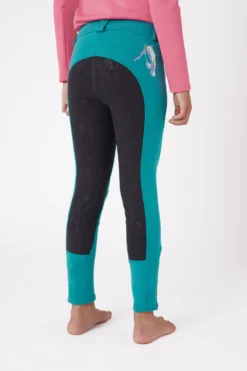 Horze Felina Kids' Cotton Breeches -Equestrian Supplies 36824 556 04
