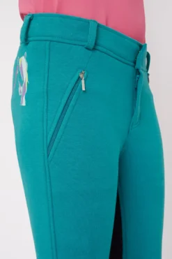 Horze Felina Kids' Cotton Breeches -Equestrian Supplies 36824 556 05