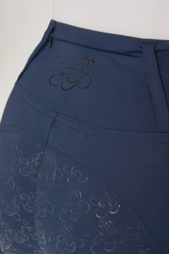 Horze Women's Full Seat Tights With Rosegold Zipper -Equestrian Supplies 36909 db 06