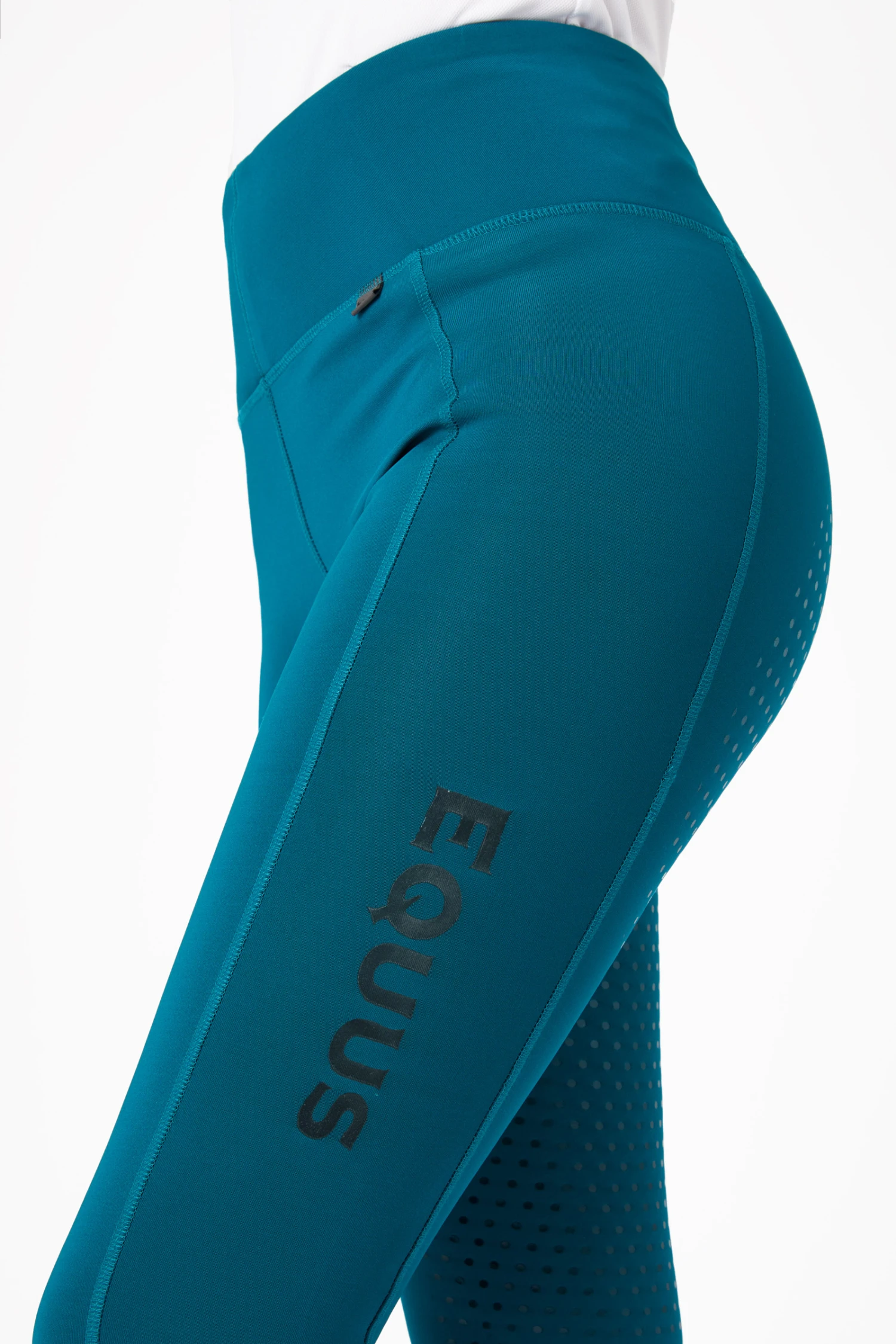 Horze Women's Full Seat Tights With Mesh Leg Bottoms 20 Horze Women's Full Seat Tights With Mesh Leg Bottoms - Image 20