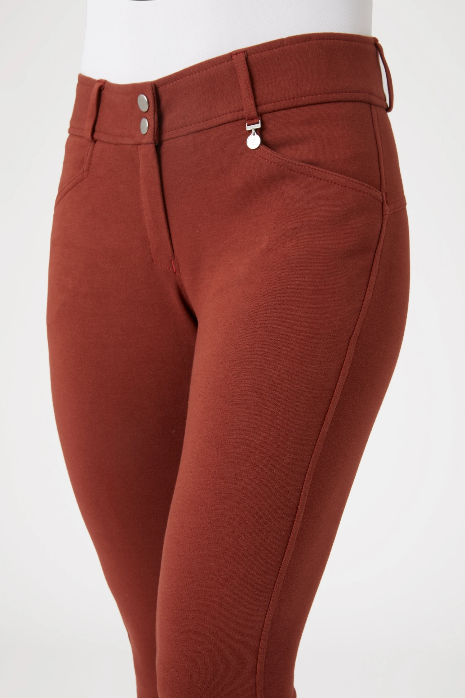 Horze Women's High Waist Silicone Full Seat Breeches 5 Horze Women's High Waist Silicone Full Seat Breeches - Image 5