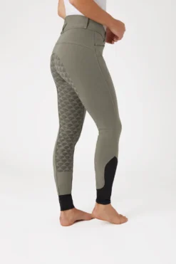 Horze Women's High Waist Silicone Full Seat Breeches 28 Horze Women's High Waist Silicone Full Seat Breeches -Equestrian Supplies 36960 cg 02